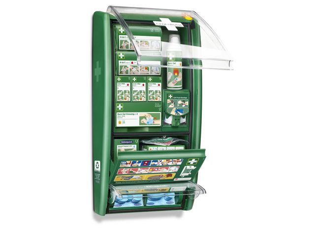 Första Hjälpen-och brännskadestation